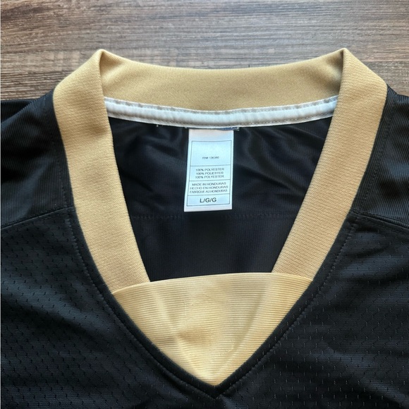 NWOT - New Orleans Saints NFL Jerseys - Special Edition - All Gold Neck - Picture 3 of 9